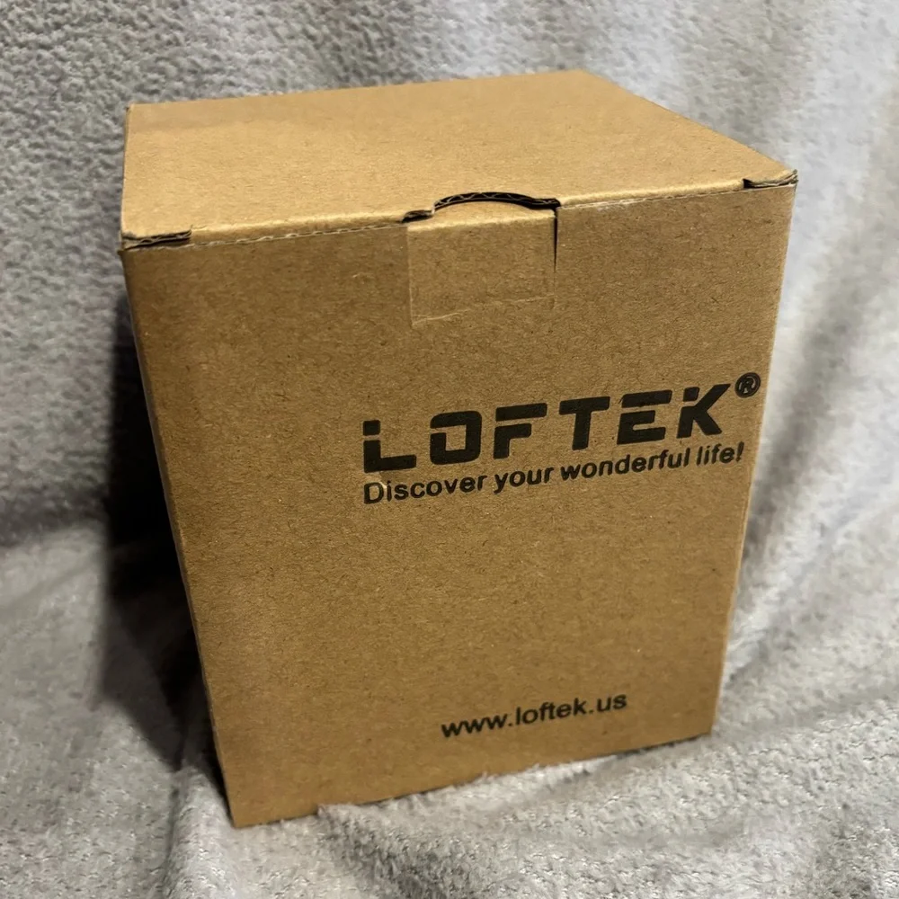 LOFTEK 4-inch LED Cube Lights: RGB 16 Colors Cosmic Cube LED with Remote Control